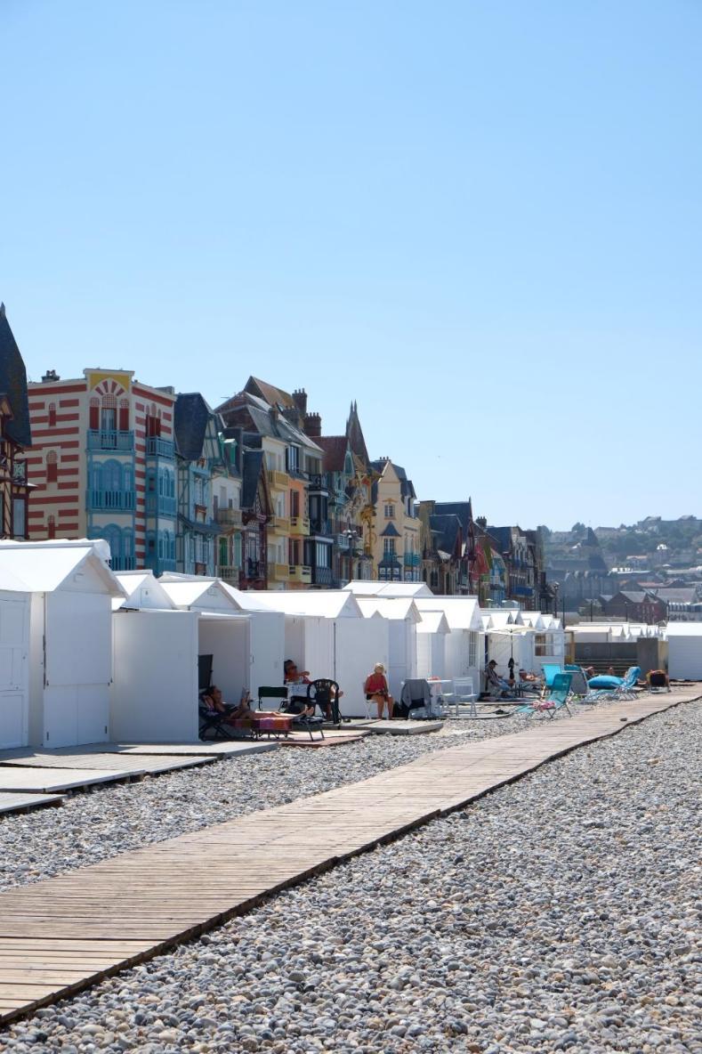 Villa Adele, Bow-Window Vue Mer - Appt 02 Mers-les-Bains Exteriér fotografie