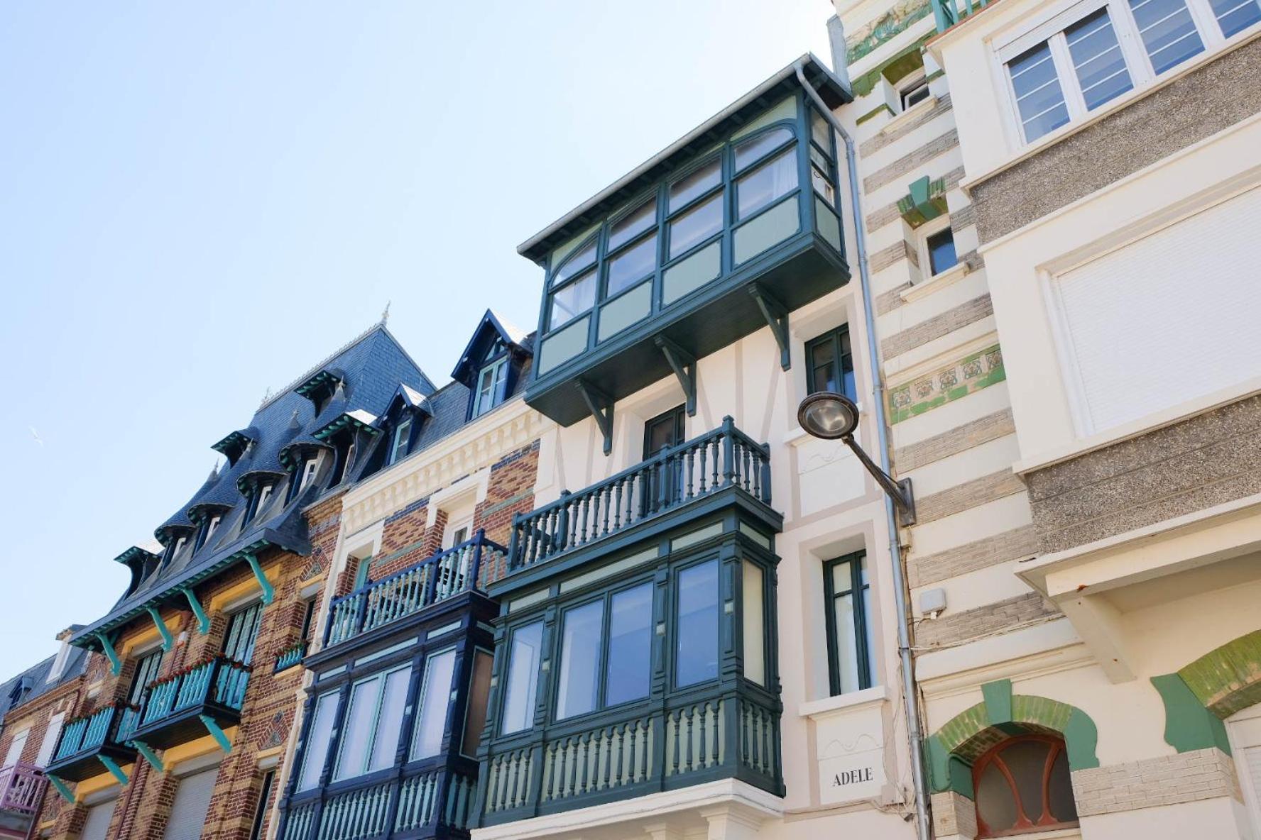 Villa Adele, Bow-Window Vue Mer - Appt 02 Mers-les-Bains Exteriér fotografie